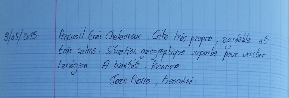 Le gite est idéalement situé, en bord de mer, au milieu de la Riviera bretonne